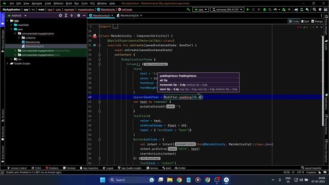 Send Data One Activity To Another Activity In Android Studio Jetpack Compose | Transfer Data Jetpac смотреть онлайн