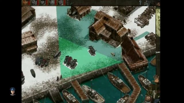 Проходим игру Commandos Behind Enemy Lines. Миссия #7 смотреть онлайн