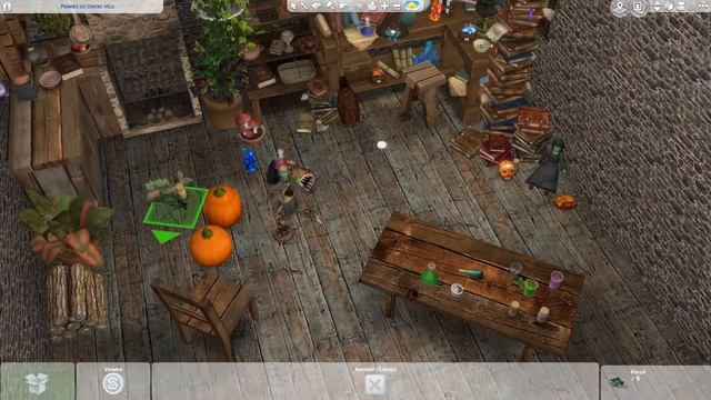 WITCH ROOM SIMS 4 + CC List ? Speed Build смотреть онлайн