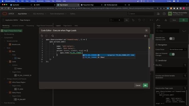 Anchored inline popups in Oracle APEX (static and dynamic) смотреть онлайн