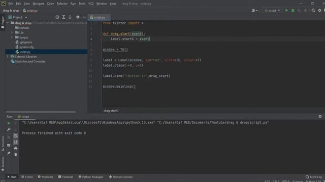 Python drag & drop GUI ? смотреть онлайн