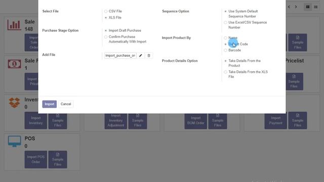 How to import purchase order data in odoo with product code using excel or csv file format ? смотреть онлайн