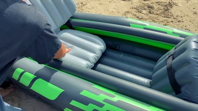 KAYAK GONFLABLE ? ? (PRIX ACCESSIBLE € ) INTEX SET KAYAK CHALLENGER K2 ☀️ смотреть онлайн