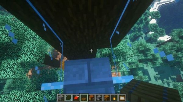 ПРОСТОЙ ДОМ НА ДЕРЕВЕ В МАЙНКРАФТ