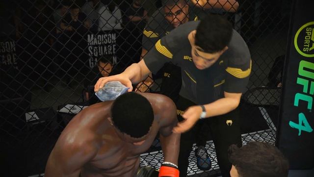 Francis Ngannou vs Jon Jones CPU vs CPU UFC 4 смотреть онлайн