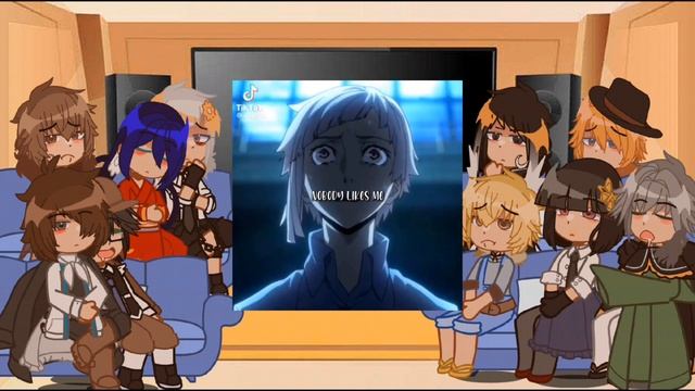 BSD react to atsushi, (full video) 1/1 смотреть онлайн