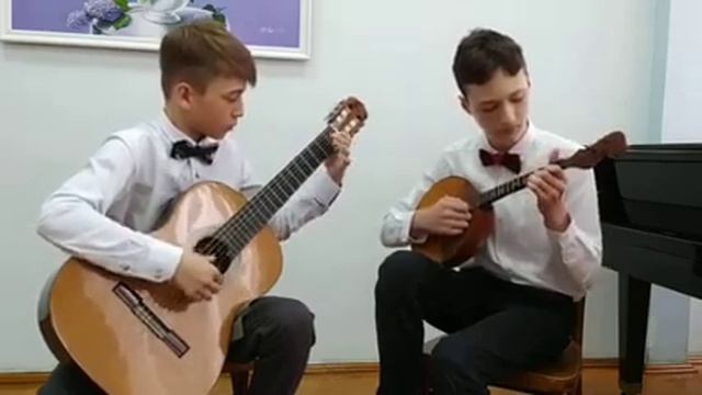 Дуэт: Чалый Виктор Бажан Роман И. Тамарин «Старинный гобелен» смотреть онлайн