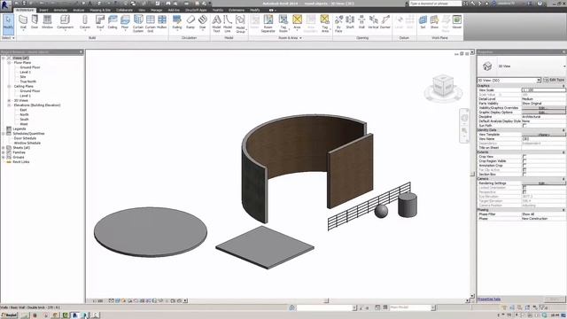 Revit - FBX ve DWG Poligon Yüzey Karşılaştırması смотреть онлайн