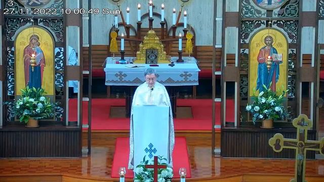 Ukrainian Catholic Divine Liturgy 27/11/22 смотреть онлайн
