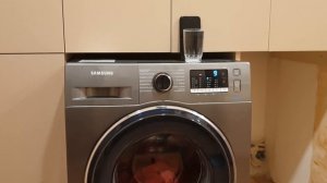 Тестируем стиральную машину Samsung. Отжим при 1400 оборотов / Вибрация стиральной машины Samsung