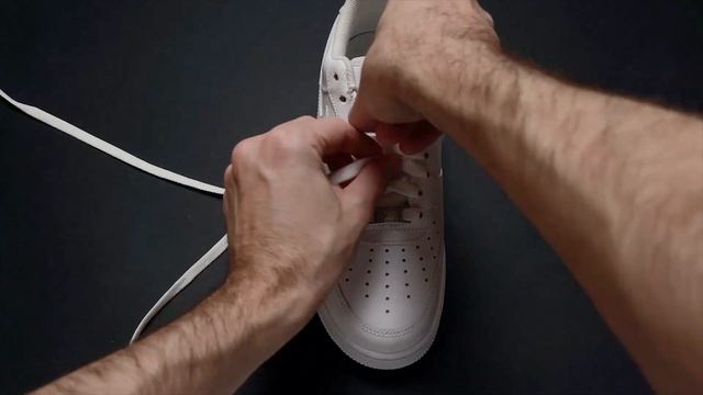 NIKE AIR FORCE 1 STANDARD/ORIGINAL LACING | Nike AF1 standart lace style смотреть онлайн