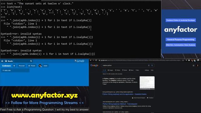 CodeWars: Coding Challenges смотреть онлайн