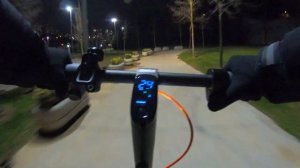 Segway Ninebot F2 Pro Electric Scooter - Istanbul Başakşehir Night Ride (Environment Sound Only) 4K