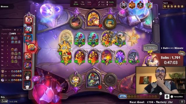 INSANE Elementals Stats without Nomi | Rdu Hearthstone Battlegrounds смотреть онлайн