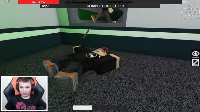 GLITCHING THROUGH WALLS in ROBLOX FLEE THE FACILITY | RUN, HIDE, ESCAPE! смотреть онлайн