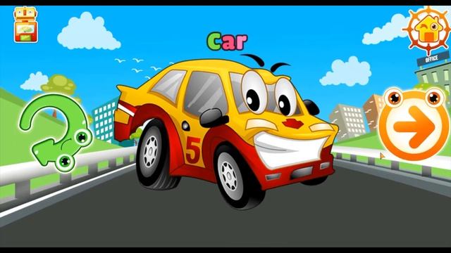 Car puzzles for toddlers ?️ Vehicle sounds ?️ My Kids TV ? Preschool Education смотреть онлайн