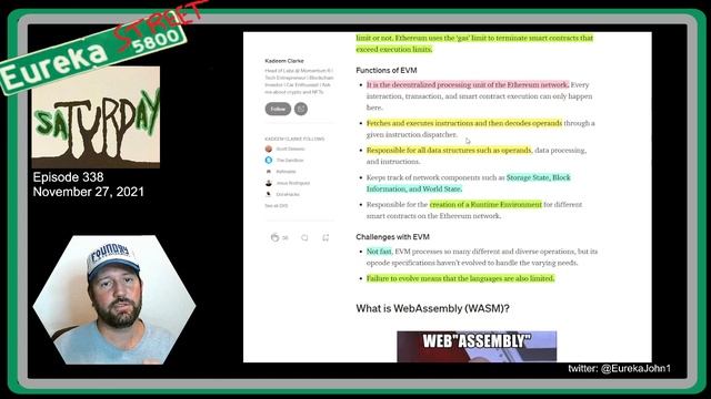 Episode 338 - Blockchain 3.0 - EVM already outdated? What's up with this WASM смотреть онлайн