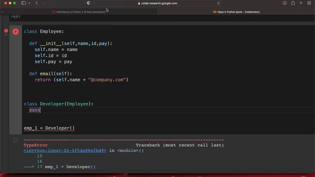 Python for AI/ML 20 : Inheritance in OOPs смотреть онлайн