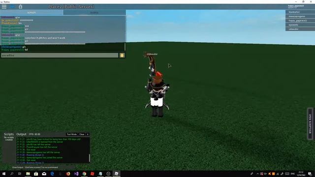 Roblox Script Showcase: Flamethrower Script For Void Script Builder Place 2 смотреть онлайн