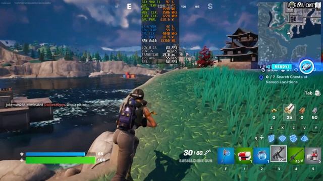 Fortnite | 1080p | GTX 980 Ti | i7 6700K | 32GB RAM | 240GB SSD смотреть онлайн