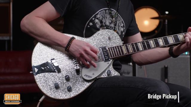 The Cleanest Vintage Gretsch Silver Jet We've Ever Seen! смотреть онлайн