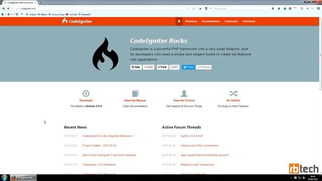 CodeIgniter Essencial - Introdução e instalação смотреть онлайн