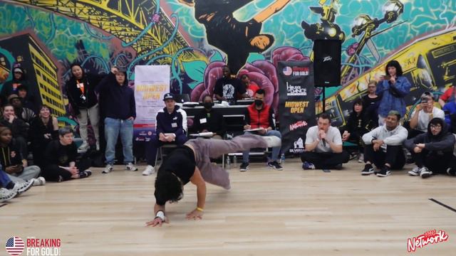 Trunkz Vs MN Joe - B-Boy Semis - Midwest Open - Breaking For Gold USA - USA Dance - B-Boy Network смотреть онлайн