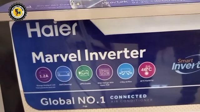 Wifi Inverter Ac Haier Marvel Series || Best AC With New Features Haier Marvel AC In Low Price||