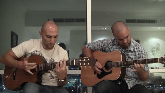 Vikingman cover - Rodrigo y Gabriela (two guitars) смотреть онлайн