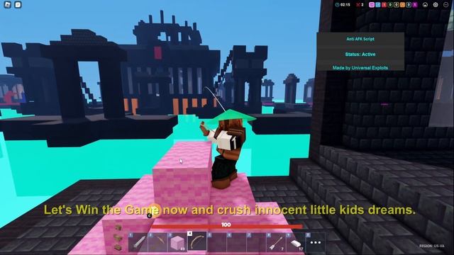 [NEW + OP] ROBLOX | Bed Wars Script GUI Hack | Kill Aura | Win Games EVERYTIME ! | смотреть онлайн