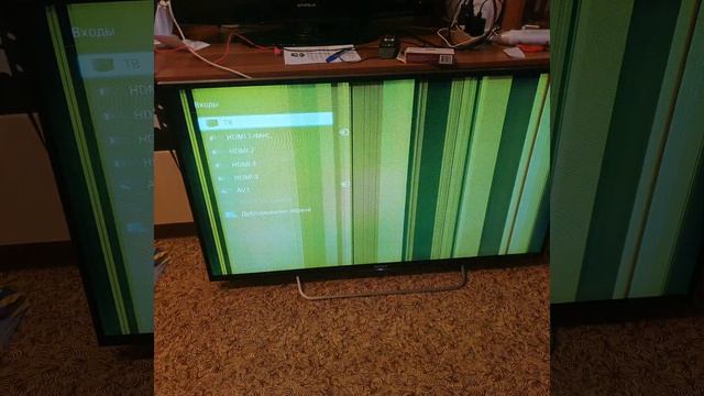 Sony 42w705b полосы на экране что делать?! смотреть онлайн