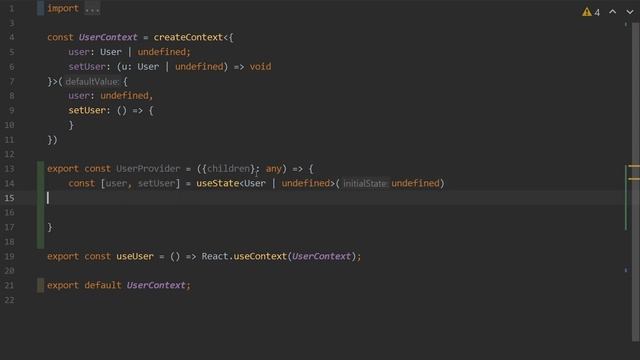 Manage User State With React Context смотреть онлайн