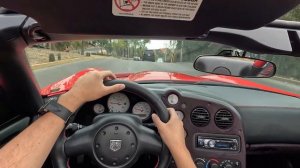 Dodge Viper SRT-10 2005/ POV Drive Test