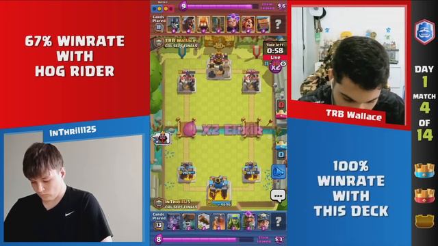 Clash Royale League 2023 : Finale de septembre | Jour 1 ! (Français) смотреть онлайн