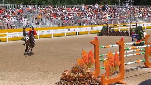 Ian Millar & Dixson - Team Round 1 - 2015 Pan American Games смотреть онлайн