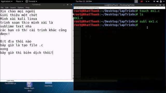 Exercise 1 Lập Trình C - Learn C The Hard Way смотреть онлайн