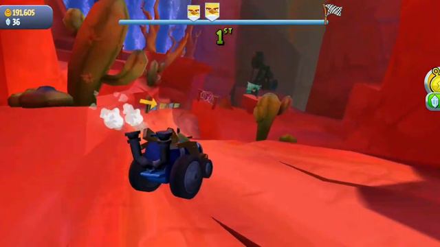 Angry Birds Go | defeating chuck with a chuck | Chuck vs Chuck | смотреть онлайн