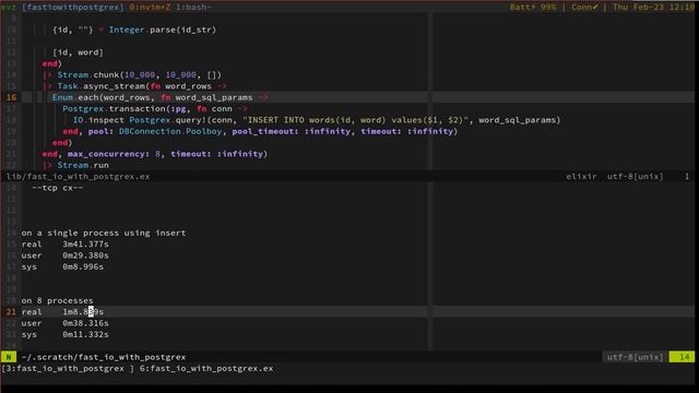 Fast Import and Export with Elixir and Postgrex - Elixir Hex package showcase смотреть онлайн