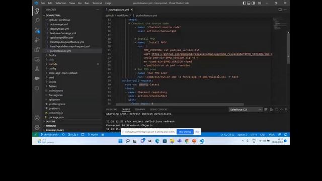 Salesforce DevOps using GitHub Actions - Meera R Nair смотреть онлайн