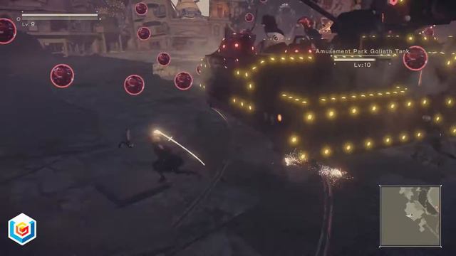 Nier: Automata MIA Main Quest Walkthrough - Resistance Camp Gameplay/Let's Play смотреть онлайн