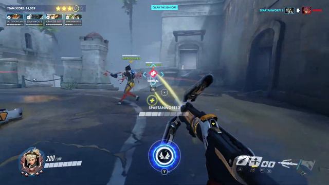 Overwatch - Mission Archives: Playing as Mercy in Storm Rising (Story) on Legendary with Googly Eye смотреть онлайн
