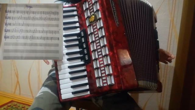 Учу играть на аккордеоне, сыграет каждый. Разбор песен за 10 минут. смотреть онлайн