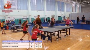 06.11.16 1/8 финала Лончакова Ю./Ганиева Э. VS Чувашева Е./Гагарина В.