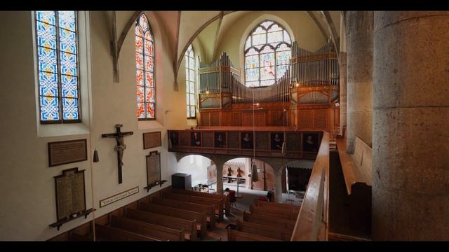 The ROMANTIC Steinmeyer Organ (1901) - FULL ORGAN DEMONSTRATION - Christuskirche Lindau - Paul Fey смотреть онлайн