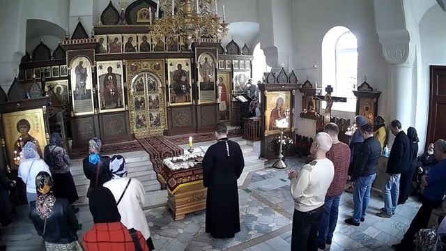 01.05.21 Страстная седмица. Великая Суббота. Часы. Вечерня. Литургия Василия Великого. смотреть онлайн
