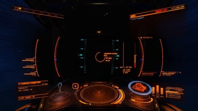 Speedy FA-Off Landing on a 0.07G Planet, Dual Joysticks - Elite Dangerous смотреть онлайн