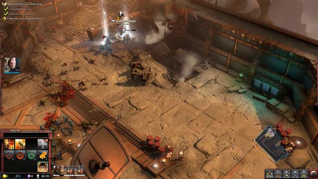 Warhammer 40000 Dawn of War III - Глава №1 Оборона Крепости Варлоков смотреть онлайн