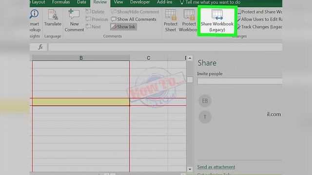 How to Unshare an Excel Workbook - how to share workbook in excel смотреть онлайн