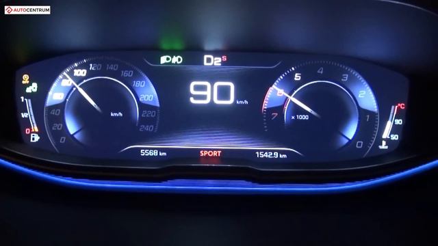 Peugeot 3008 1.6 THP 165 Hp (AT) - Acceleration 0-100 Km/h