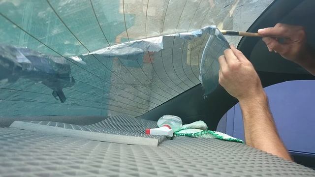 Снятие тонировки заднего стекла своими руками смотреть онлайн